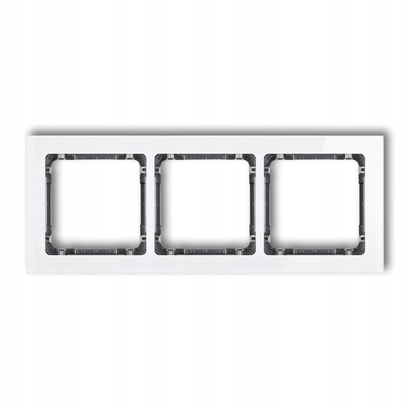 

Ramka potrójna Karlik Deco 0-11-DRS-3 biała