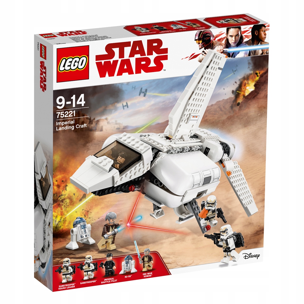 ### Lego Star Wars 75221 Imperial Landing Craft Kenobi R2-D2 Sandtrooper