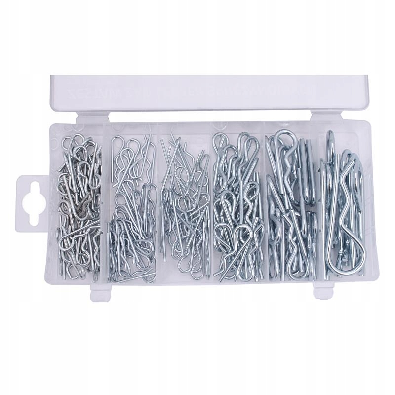 ZAWLECZKI ROLNICZE SPRĘŻYNOWE ZESTAW 150 ELEMENTÓW Marka XL-Tools