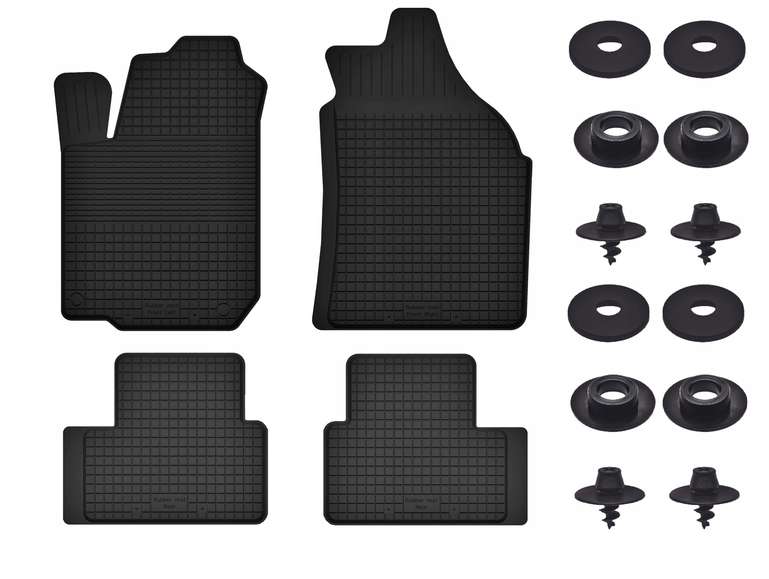 Jeep Компас 07-17 склоочисники резинові + кріплення