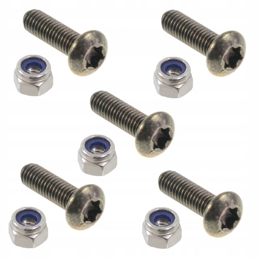 

Śruby nakrętki M3 do złącz panelowych typu D x5