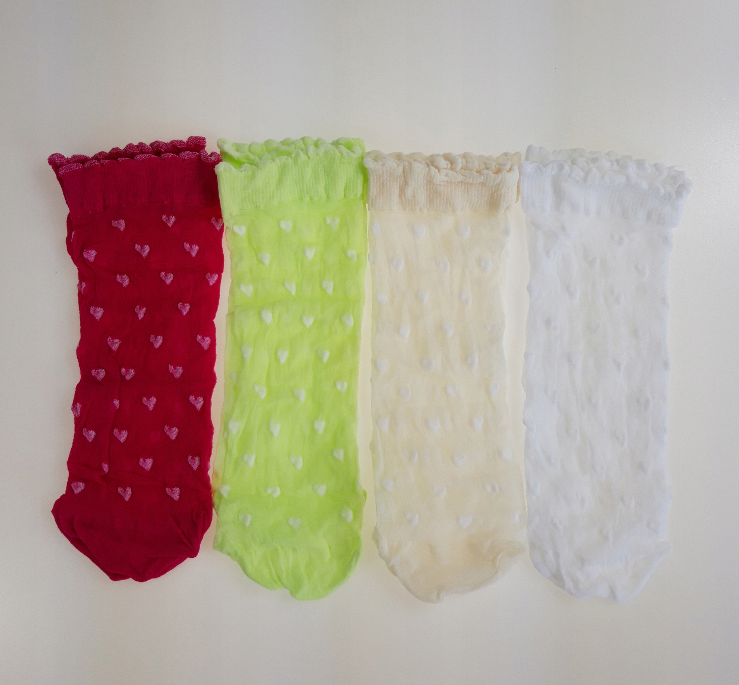 4 pary Skarpetki SERCA 20 DEN dla dziewczynki Rozmiar 148