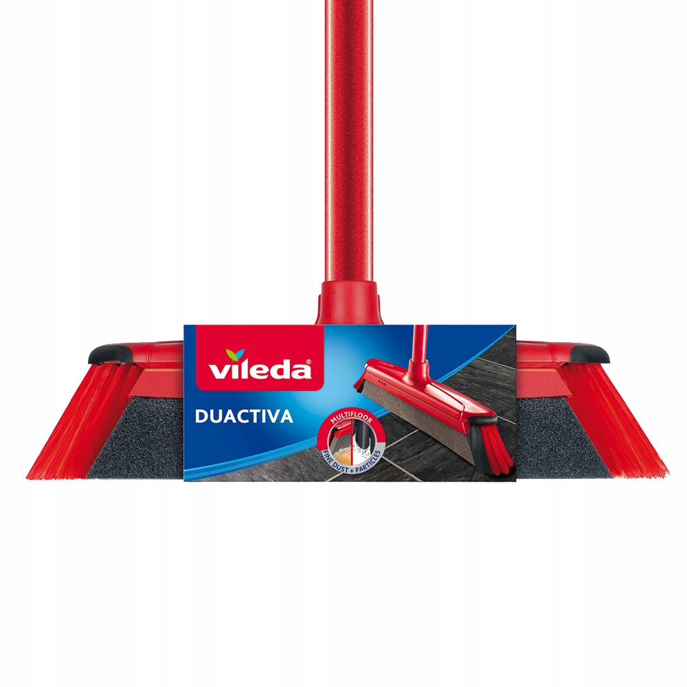 Vileda szczotka miotła DuActiva Classic + drążek