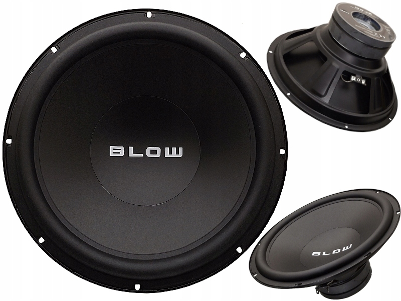 GŁOŚNIK BASOWY WOOFER 500W 300MM 30CM NISKOTONOWY JEDNODROŻNY GDN30 Kod producenta 9540#