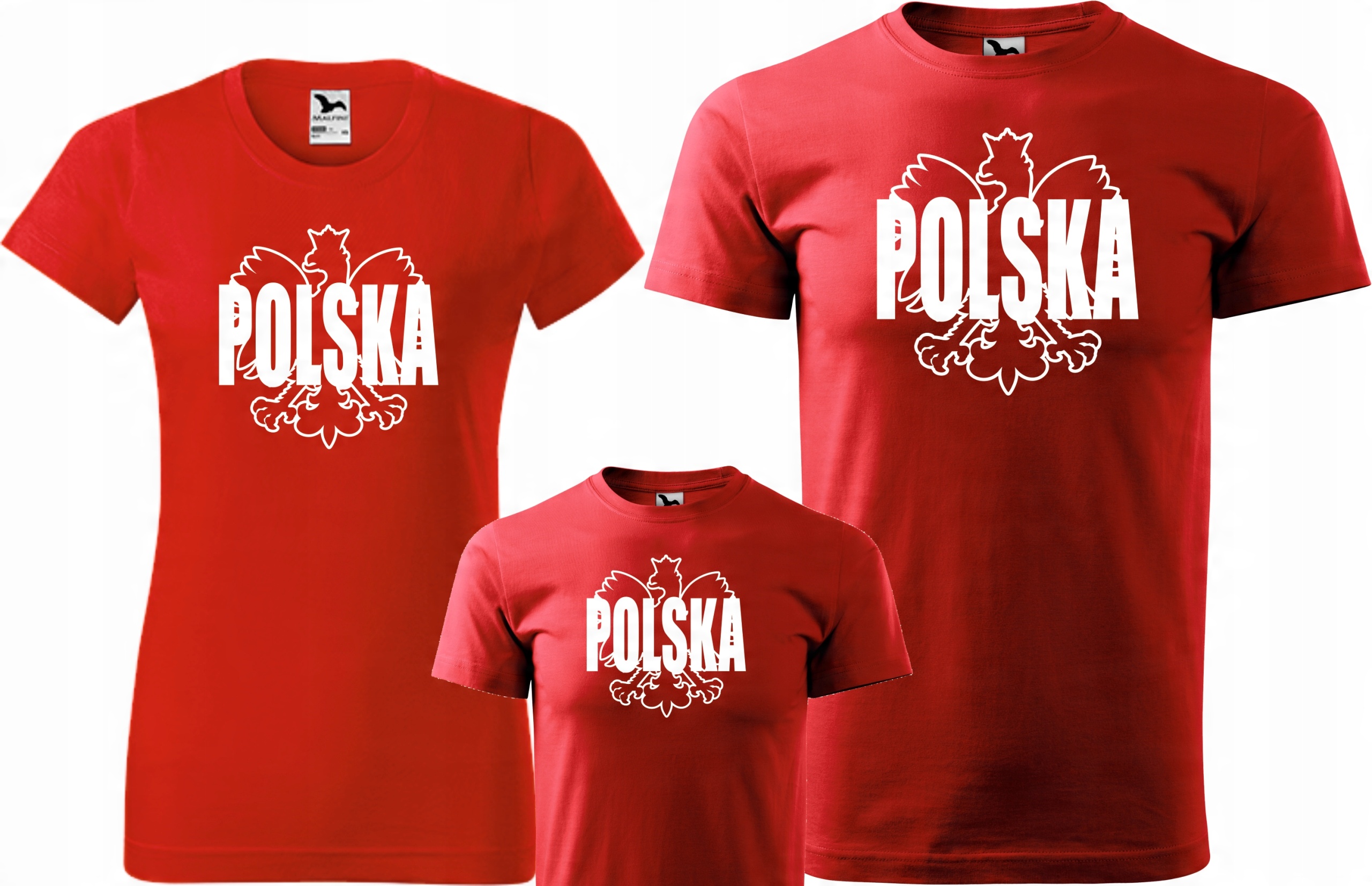 

Zestaw Patriotyczny Mama Tata Dziecko Orzeł Polska