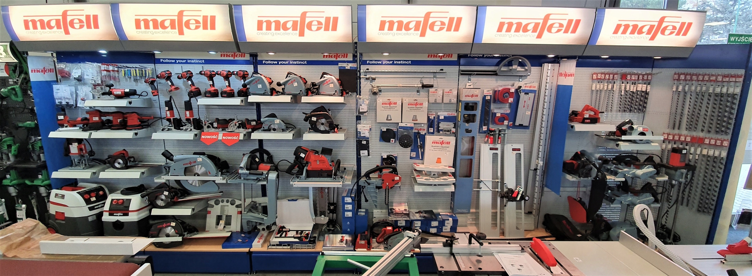 Pilarka stołowa Mafell Erika 85 971901 OD RĘKI Średnica otworu piły 30 mm