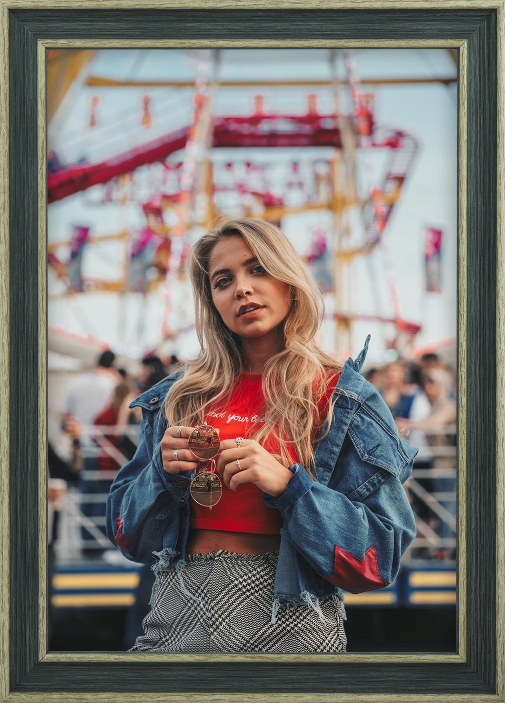 

Rama Na Zdjęcia Niebieska 10x15 CM – Foto Ramka