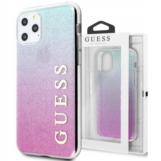 

Etui do iPhone 11 Pro Max, Guess Glitter G, case