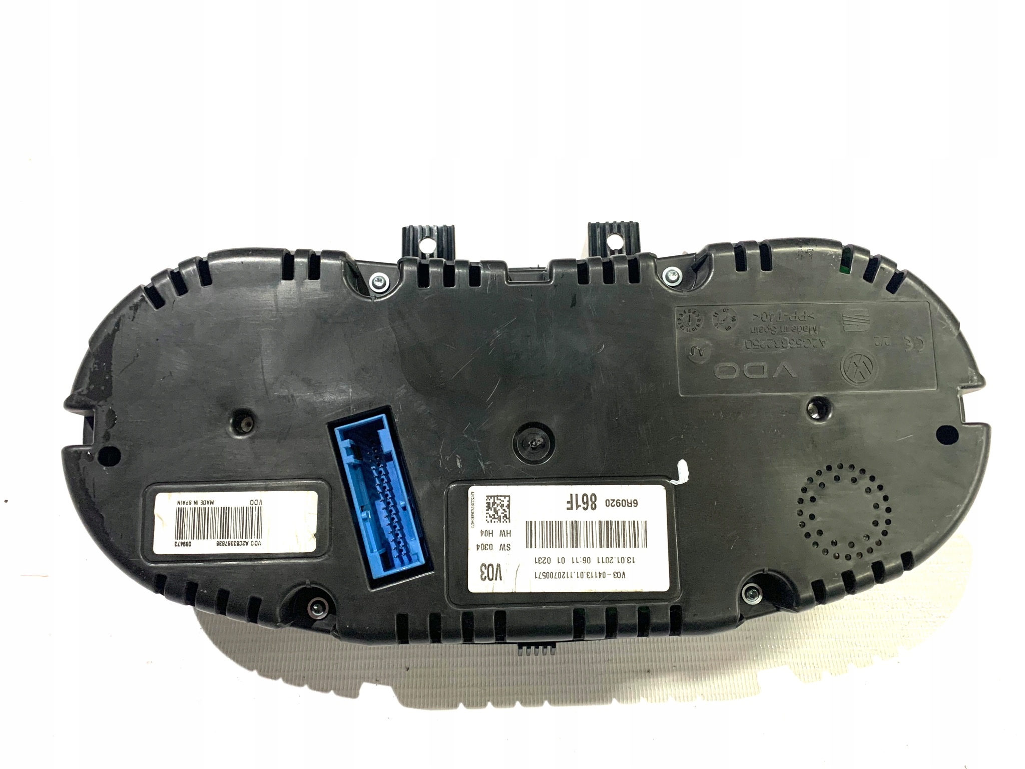 dials dials 88tkm VW Polo 6R0 1.6 TDI