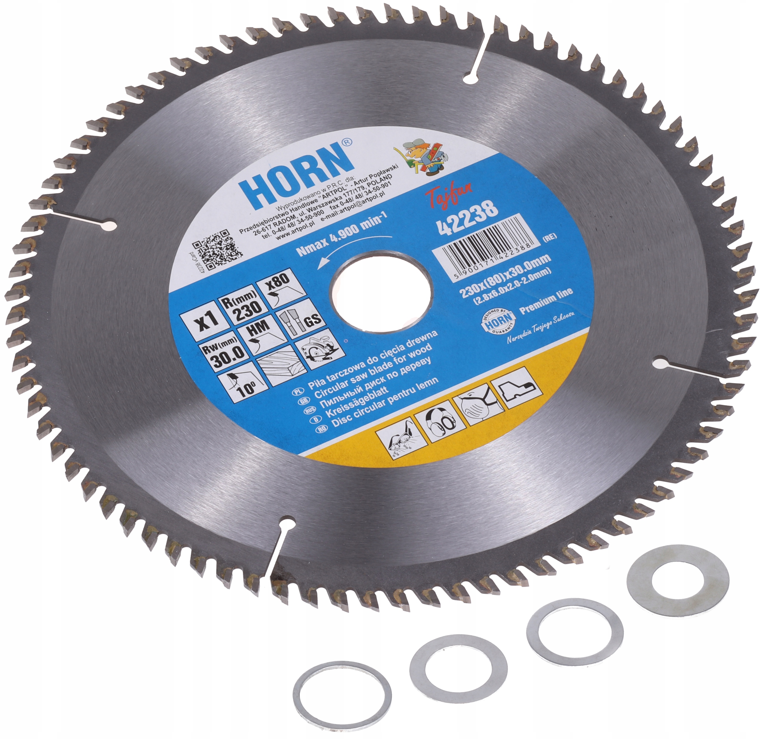 

Tarcza Widiowa 400x30,0 Piła Do Cięcia Drewna 60 T