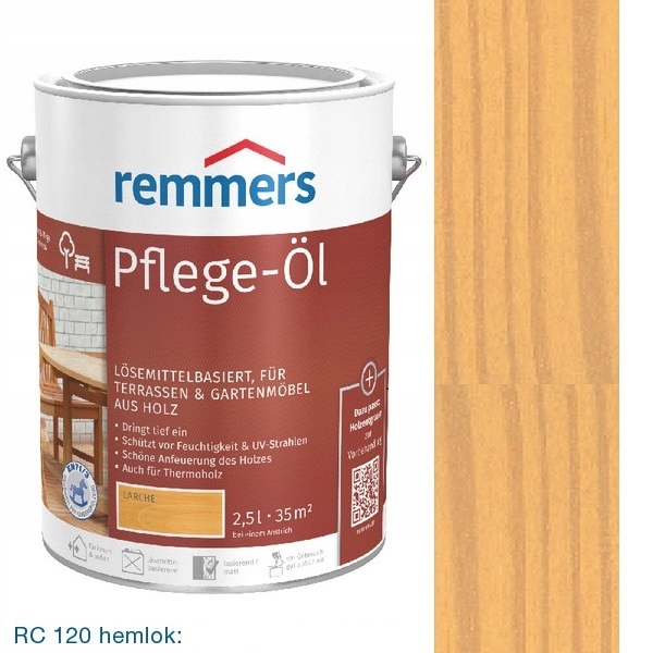 

Pflege-ol Olej Tarasowy Remmers 5 l Hemlok