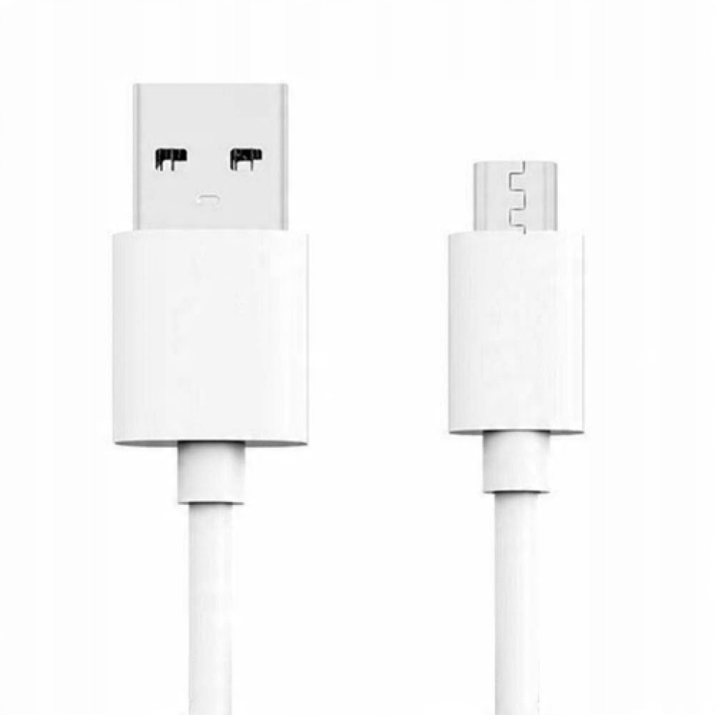 

Kabel do ładowania MicroUSB 90cm uniwersalny biały