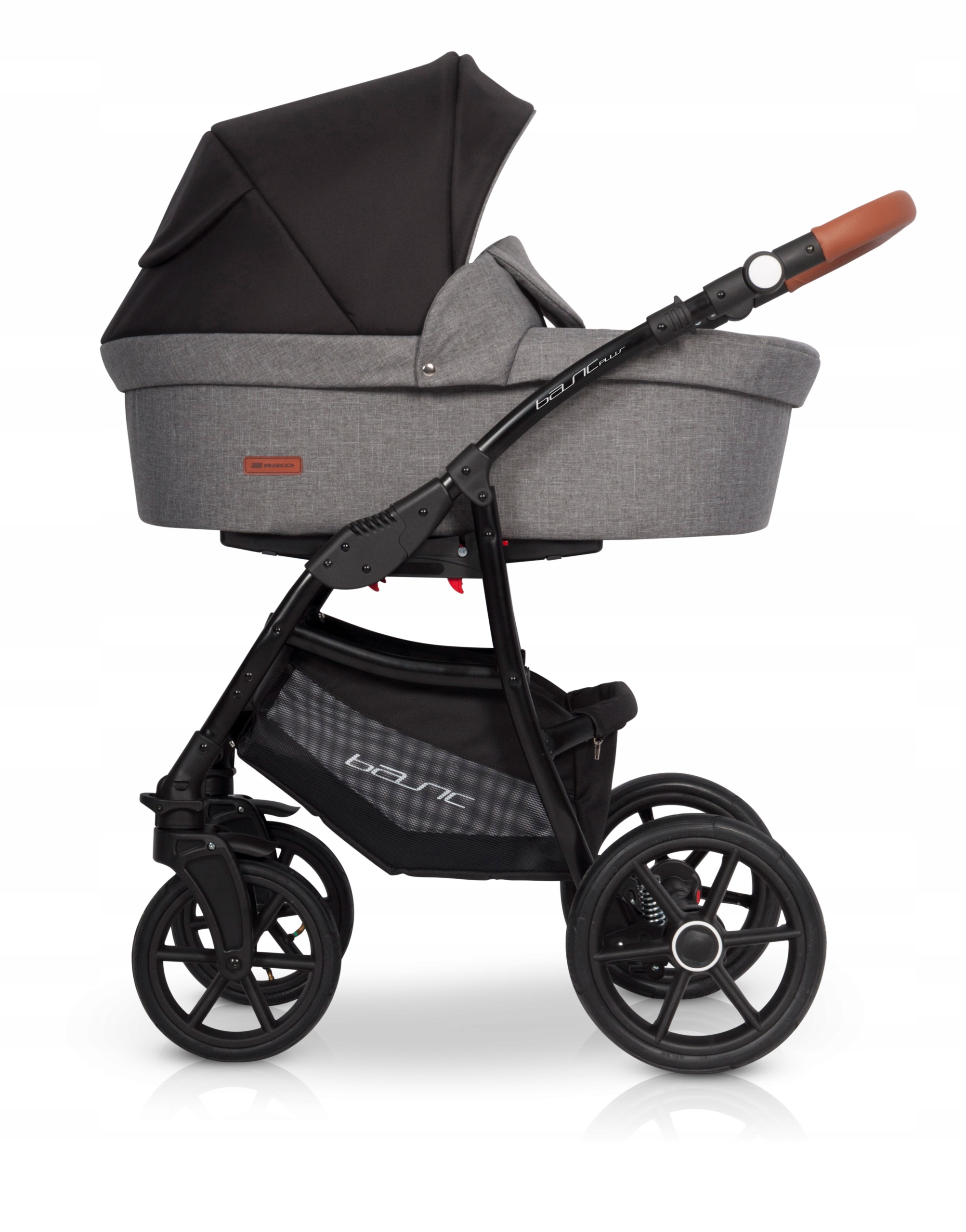 Wózek 2w1 wielofunkcyjny Basic DUŻE POMPOWANE KOŁA Model Basic Plus