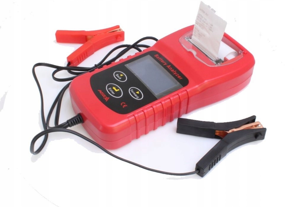 TESTER NAPIĘCIA AKUMULATORA Z FUNKCJĄ DRUKOWANIA Rodzaj klucz udarowy