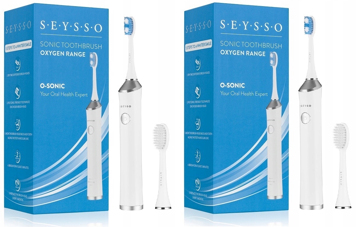 

Najszybsza Seysso Oxygen szczoteczka soniczna 2szt