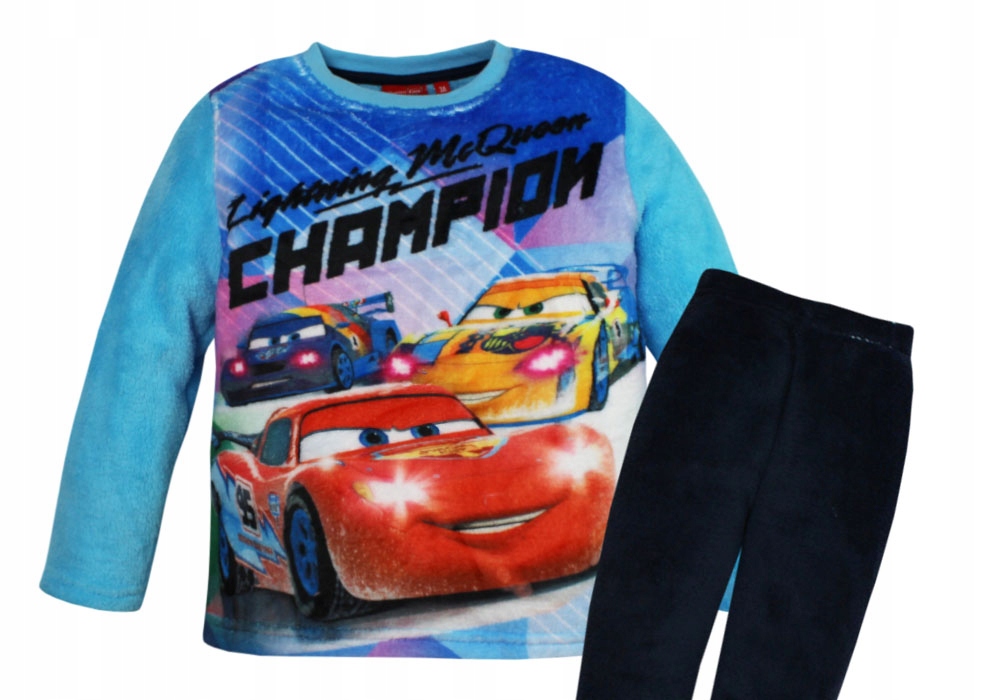 

Cars Piżama Piżamka Dla Chłopca Coral Fleece 128
