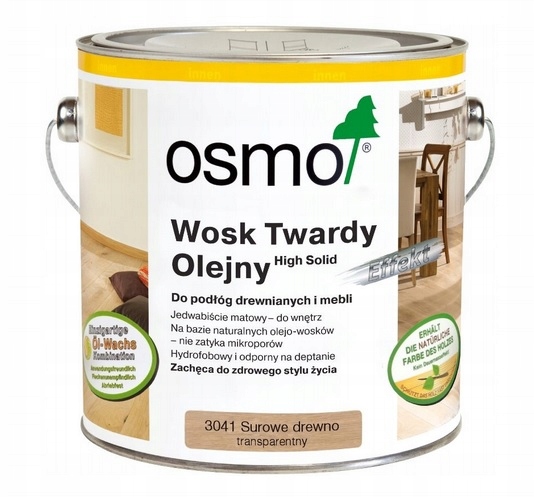 

Olej Wosk Twardy Olejny 3041 Surowe Drewno 0,125l