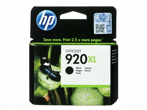 Atrament Hp 920 XL CD975AE čierny (black)