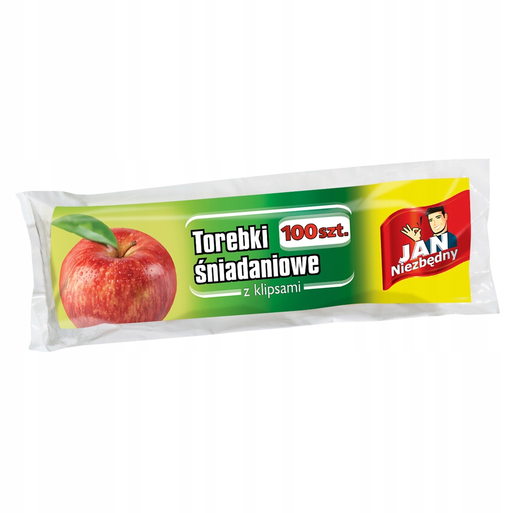 

Jan Niezbędny torebki śniadaniowe z klipsem 100szt