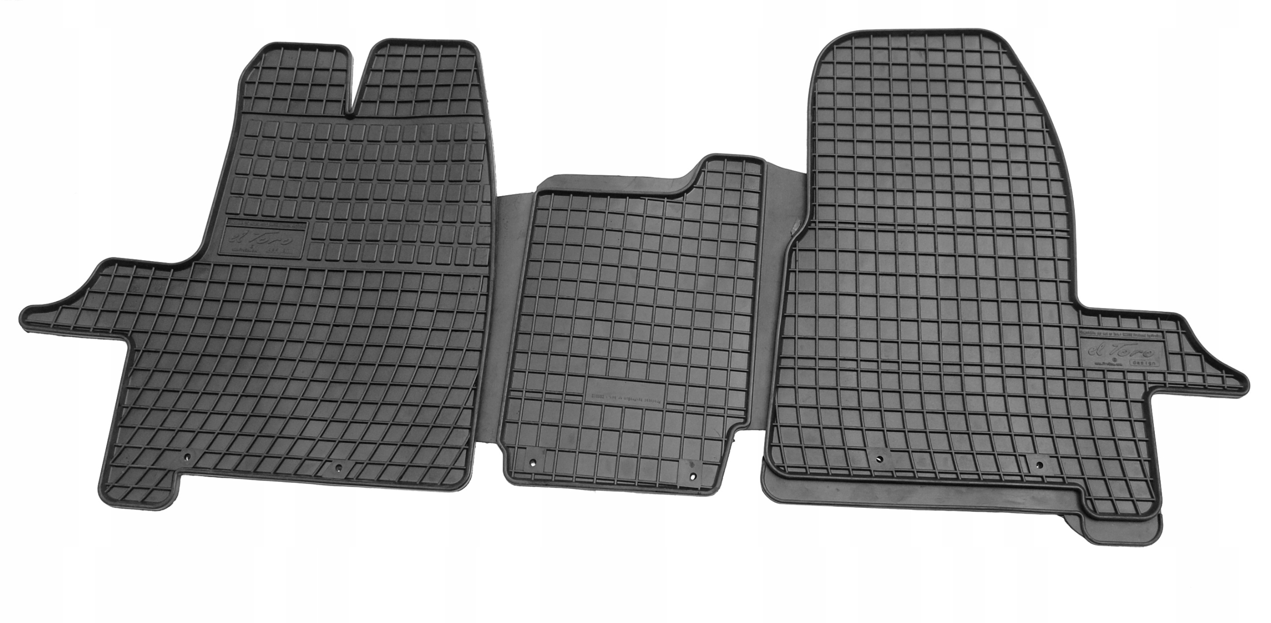 FORD TRANSIT OD 2014R GUMOWE DYWANIKI FROGUM