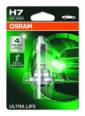 

Osram Żarówka H7 12V Ultra Life Blister Pojedynczy
