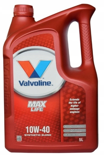 МОТОРНЕ МАСЛО VALVOLINE MAXLIFE 10W40 5L