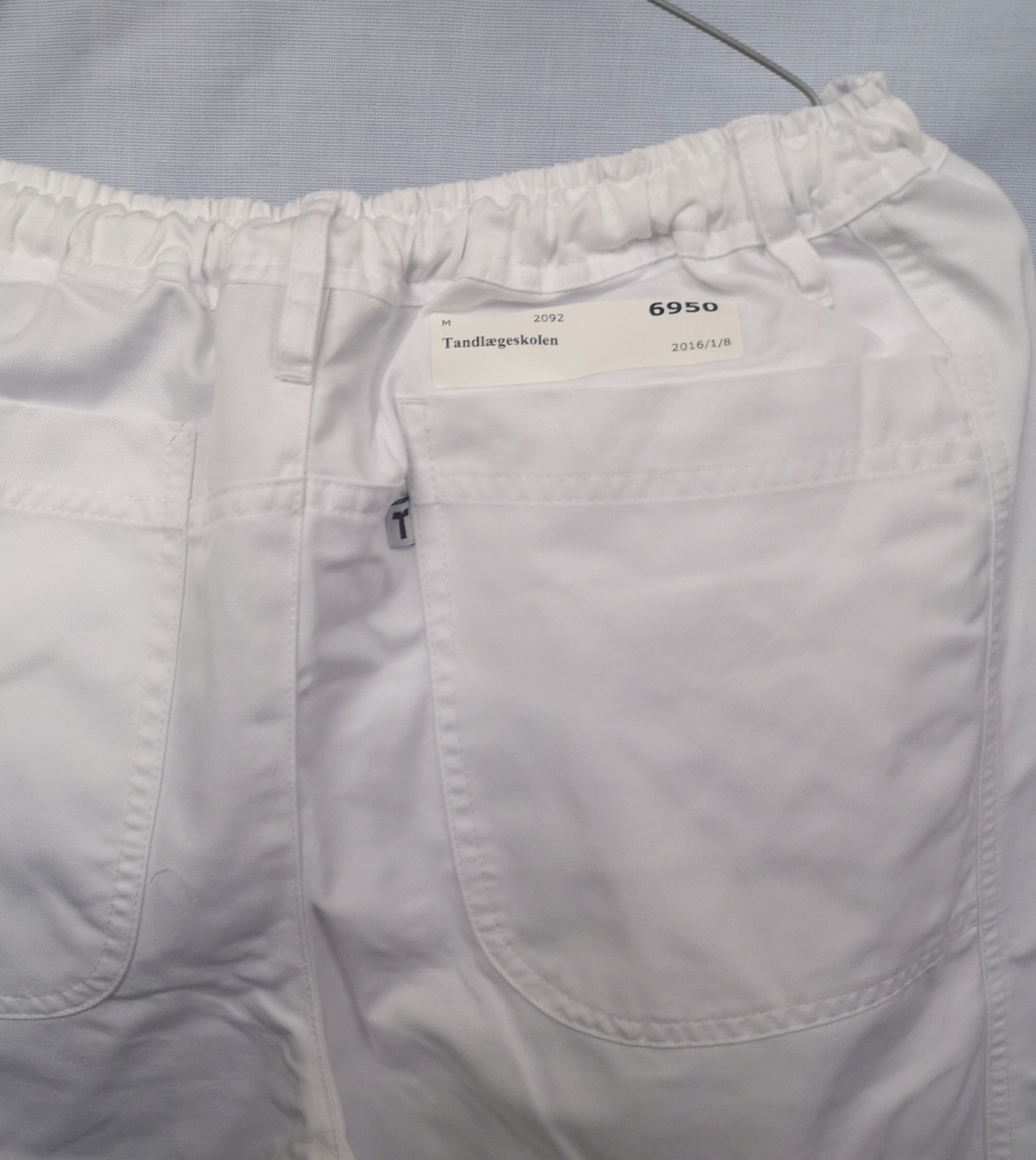 Spodnie medyczne białe XS , M , L Rozmiar XS