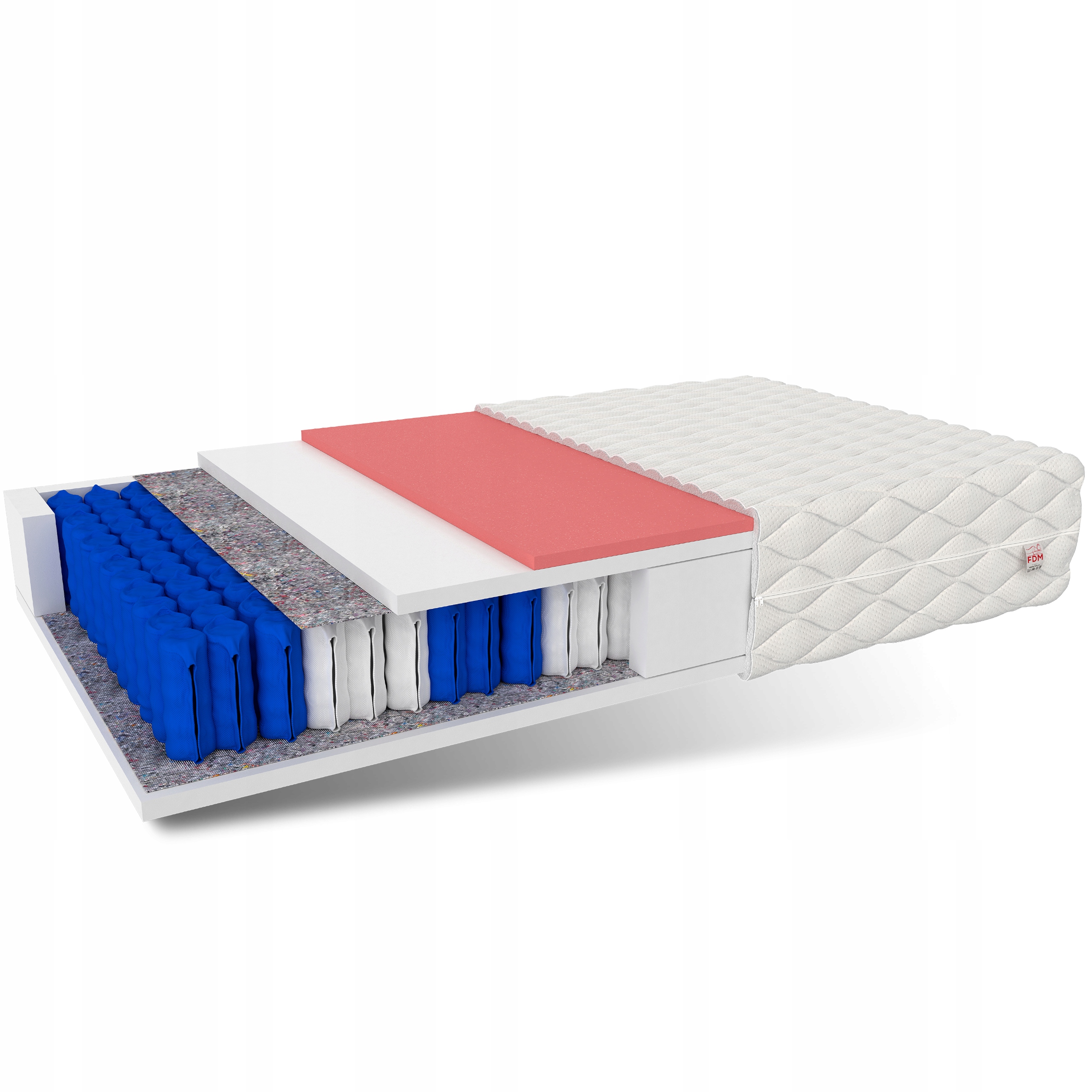 

Materac kieszeniowy z visco Fdm Vero Max 140x200