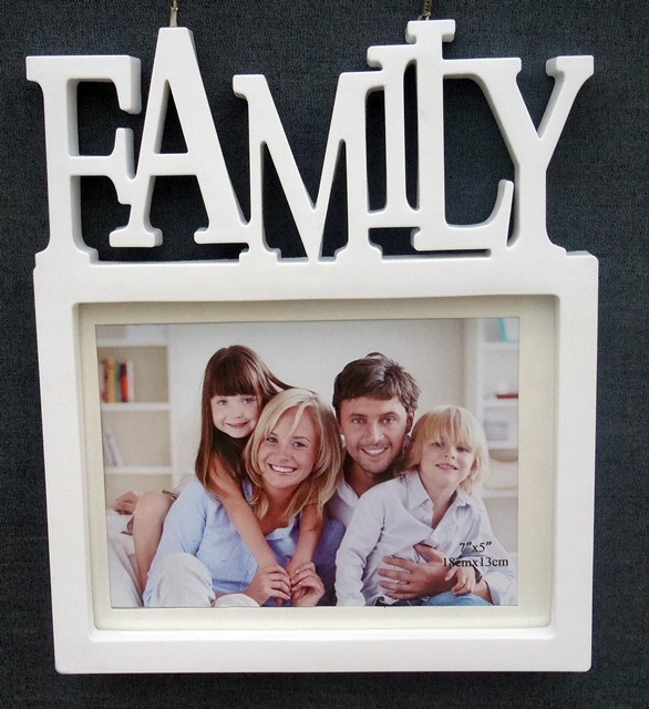 

Ramka na rodzinne zdjęcie idealny Family