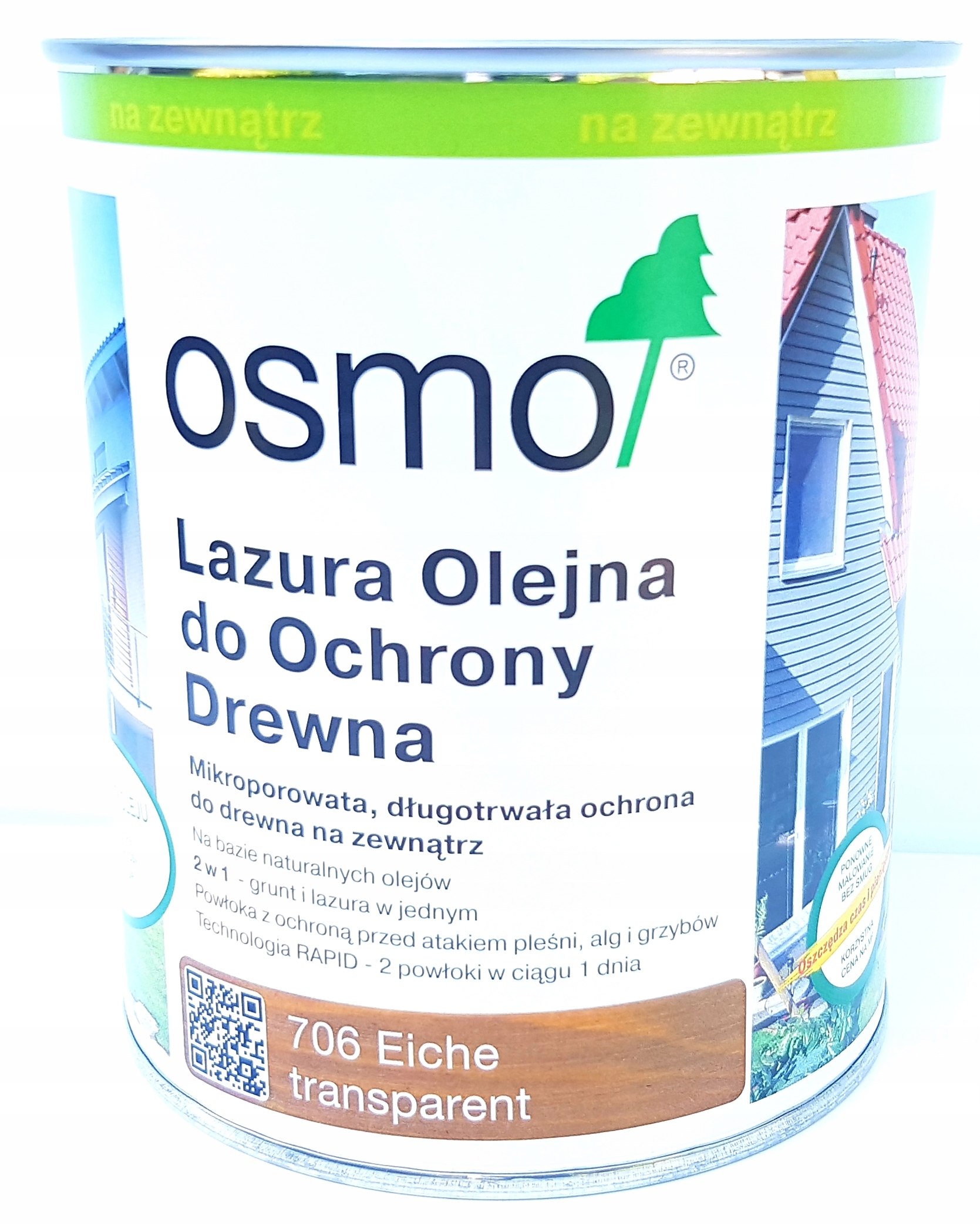 

Osmo 706 Lazura do Tarasów 2,5 l Dąb