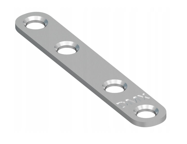 

Łącznik Meblowy Montażowy 77x13x2mm FLW80 4 Sztuki