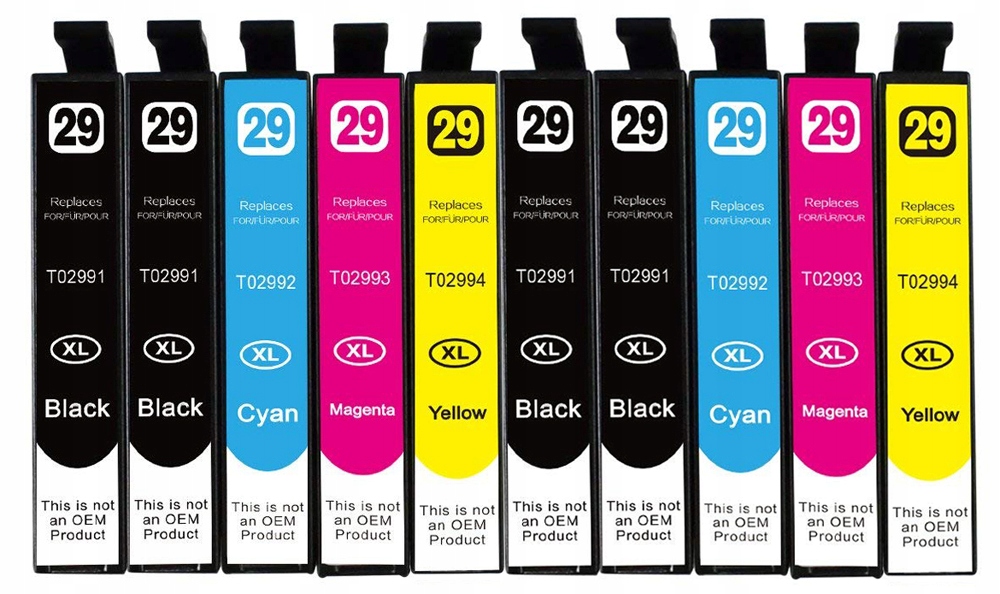 

10X Tusz T2991-T2994 Do Drukarek Epson XP435 XP235