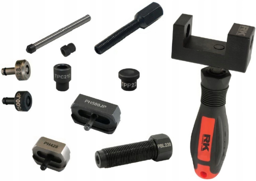 Nýtovačka/rozpojovač řetězů Rk pro hnací řetězy