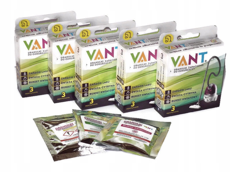 

Granulki Zapachowe Do Odkurzacza 5 Opakowan