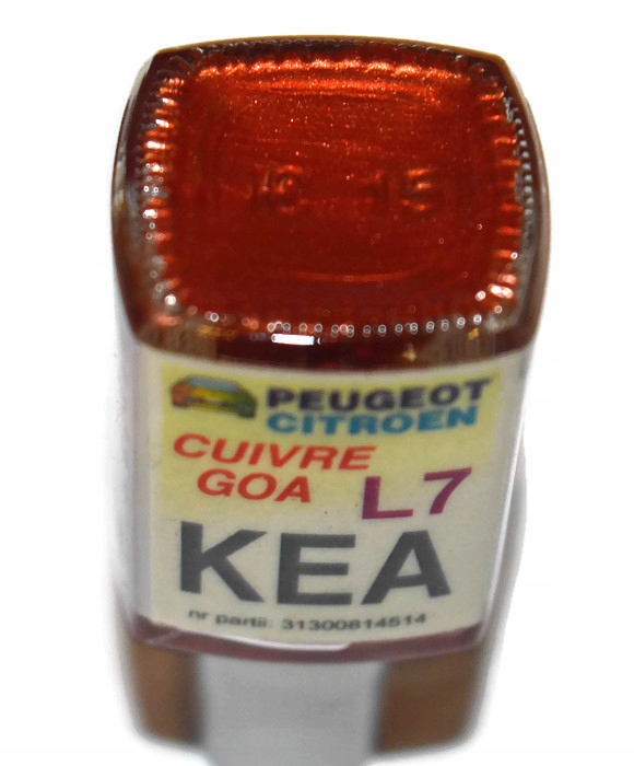 CITROEN PEUGEOT KEA LAKIER ZAPRAWKA DO RYS ARA 10 ML