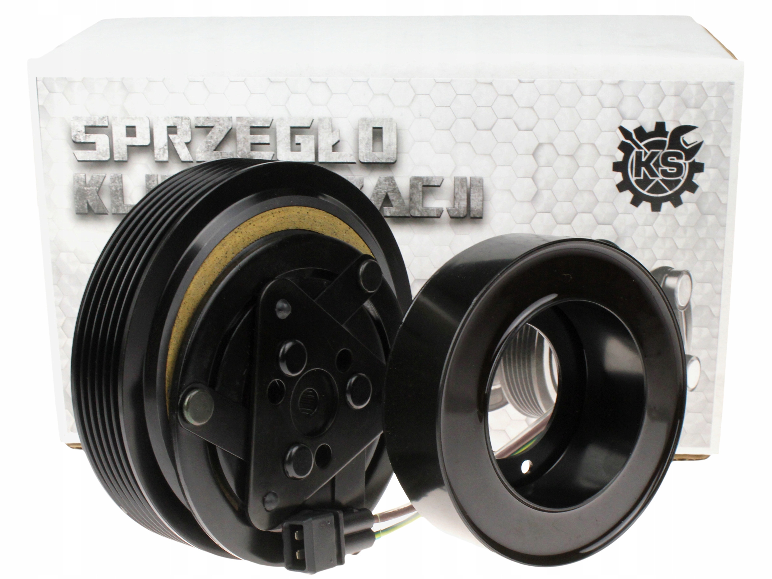 SPRZĘGŁO KOMPRESORA KLIMATYZACJI SD7V16 VW T4 LT