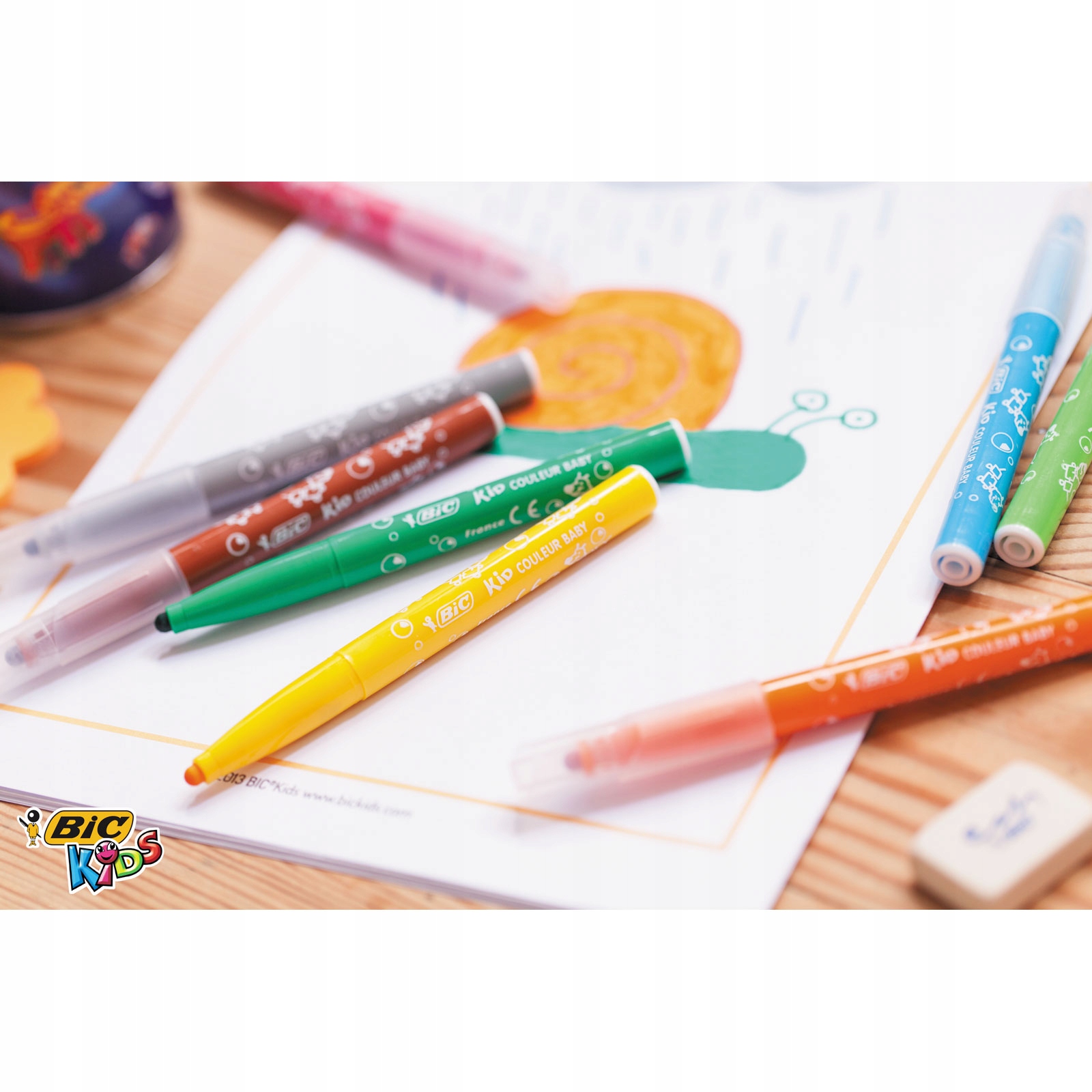 BIC flamastry 12k Kid Couleur BABY dzieci 1+ 7056 Kod producenta 3086123307056
