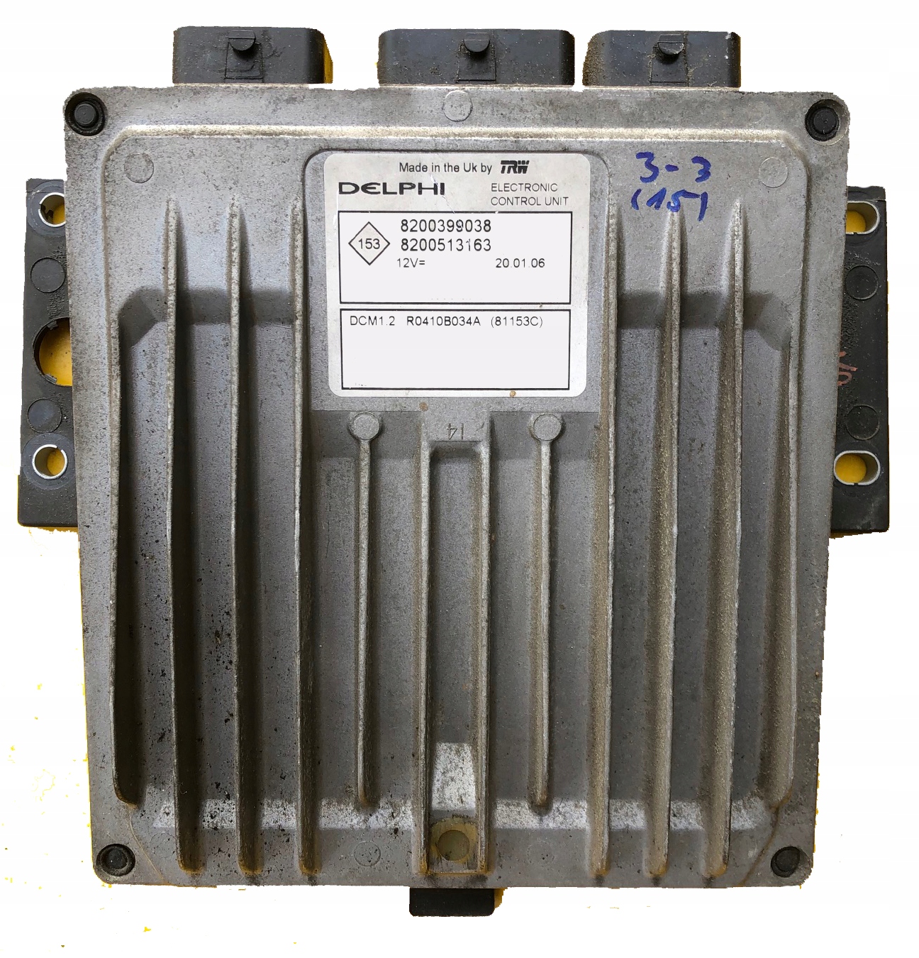 ECU RENAULT MEGANE 1.5DCI 8200513163 8200399038