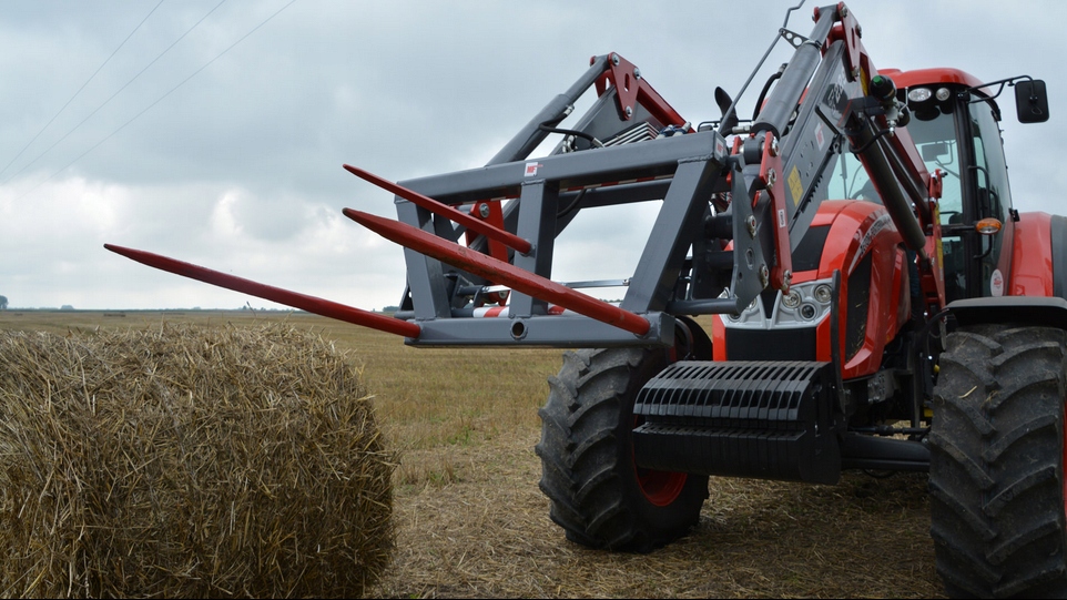 Вилки кованые для тюков соломы Tur Euro 3 зубы металл-FACH