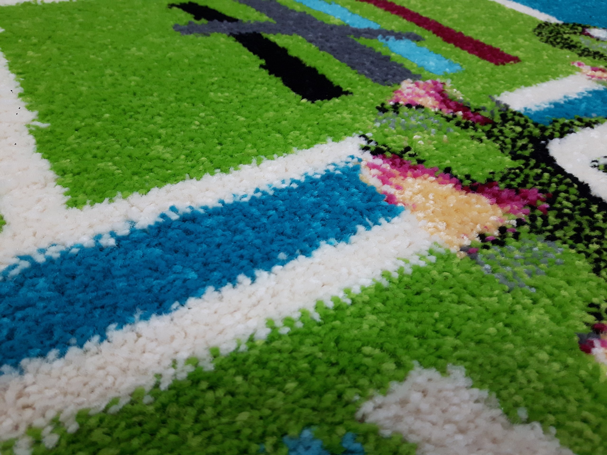 Dywan FUNKY TOP 200x280 TOM szmaragd gra w klasy Materiał wykonania polipropylen