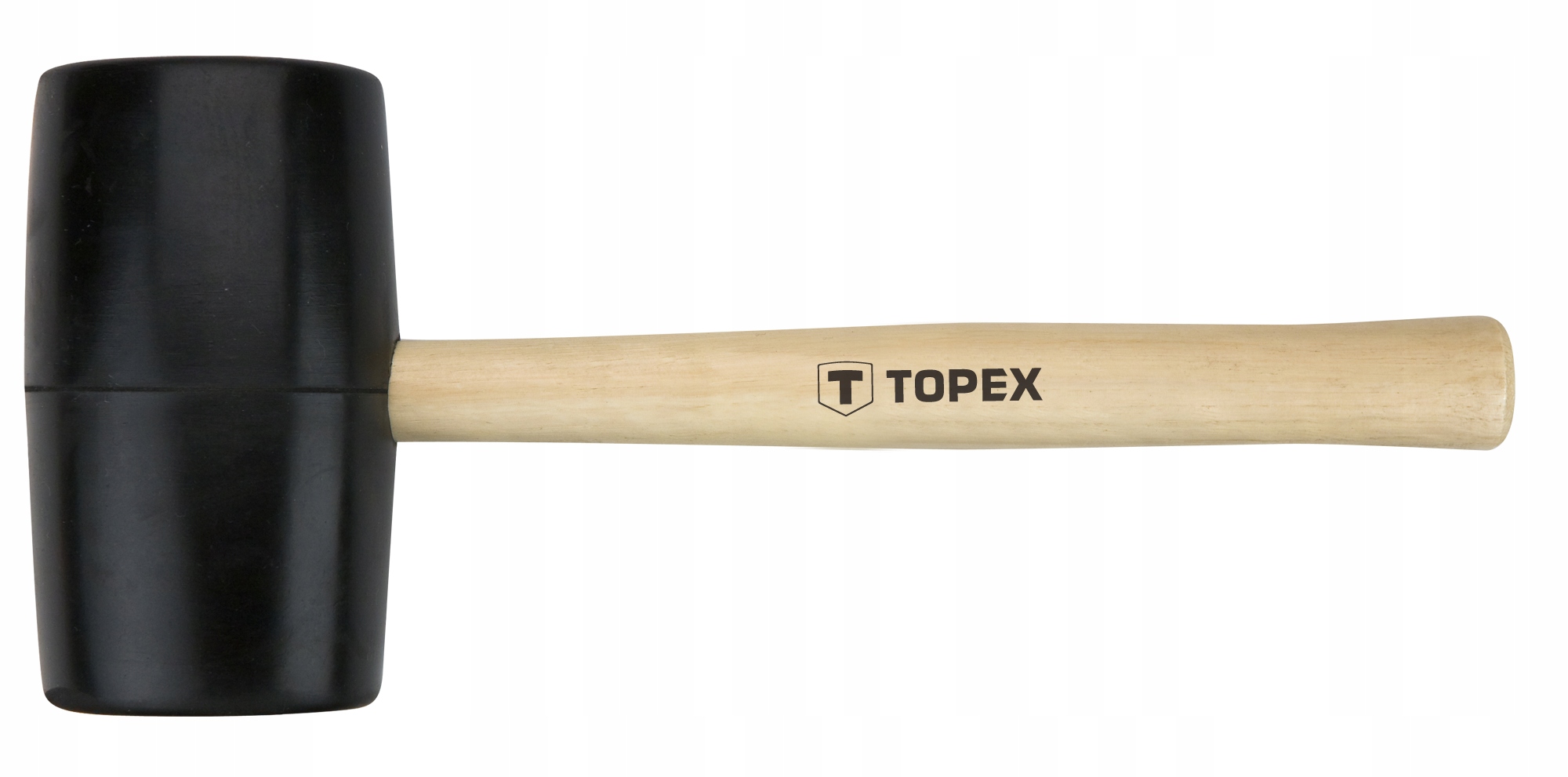 

Topex Młotek gumowy brukarski 900g drewniany