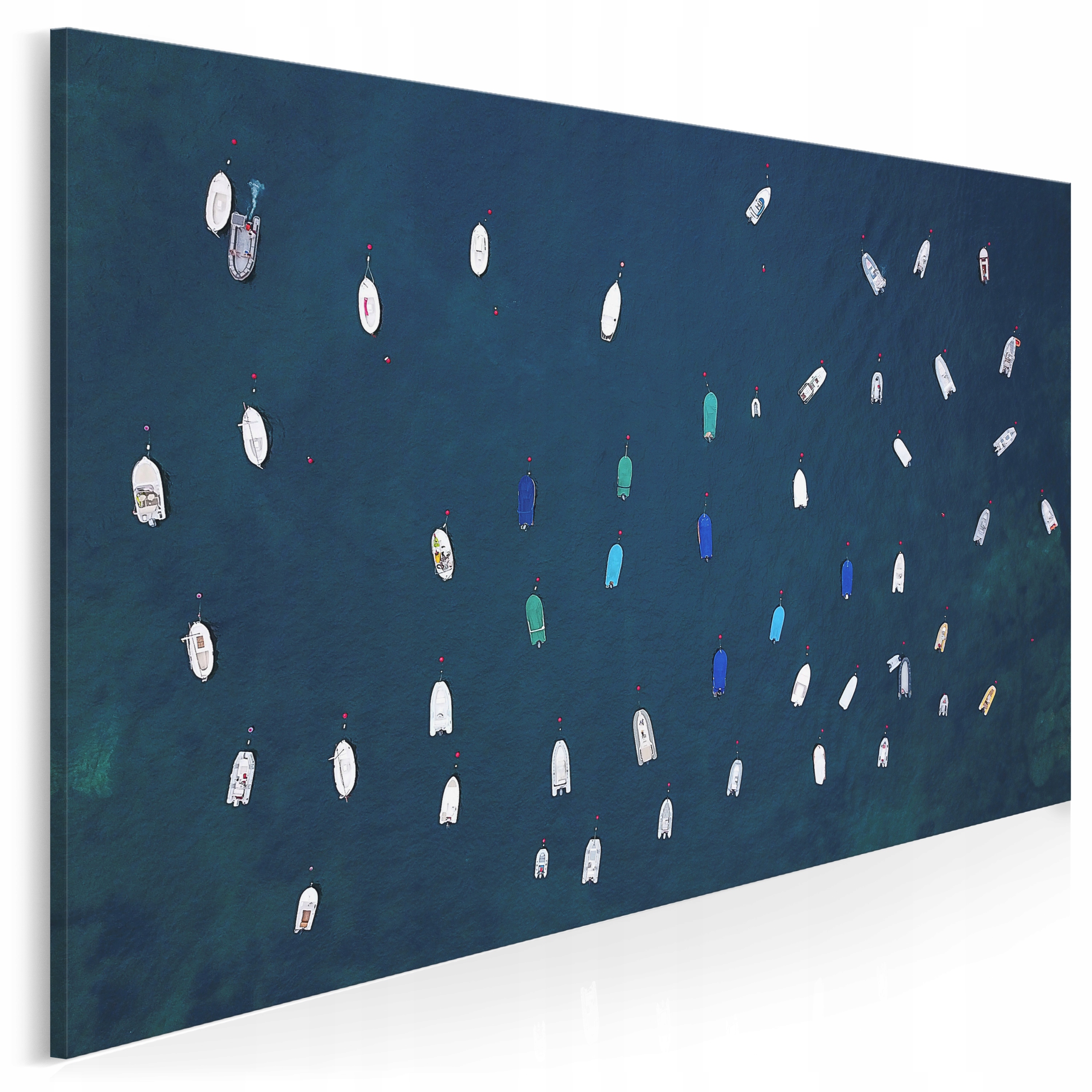 

964101 Zdjęcie na płótnie Motorówki Z Lotu Ptaka