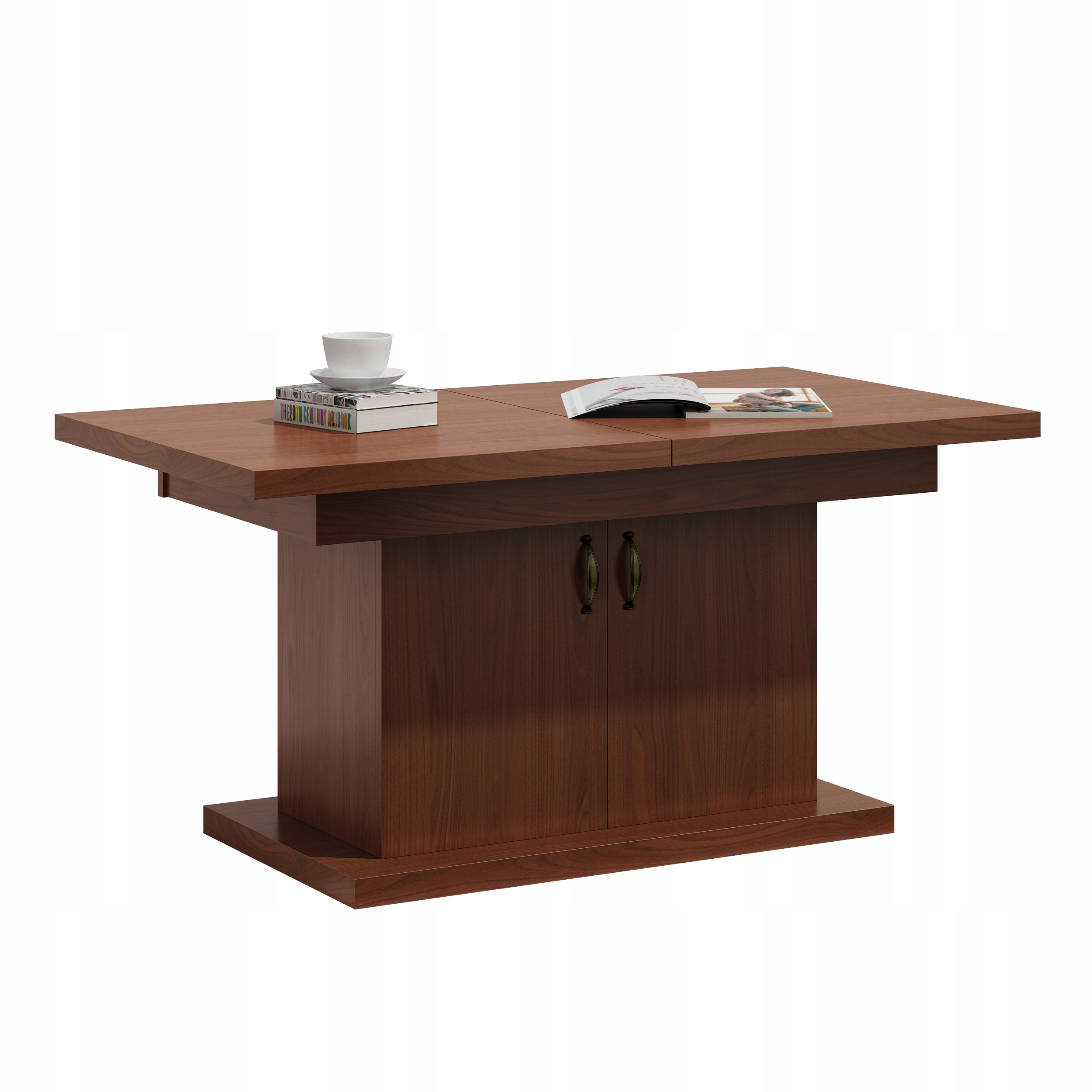 ŁAWA ROZKŁADANA PODNOSZONA Z BARKIEM BIAŁY MAT Marka Shop Kinga