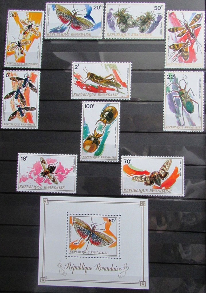 Rwanda - znaczki pocztowe