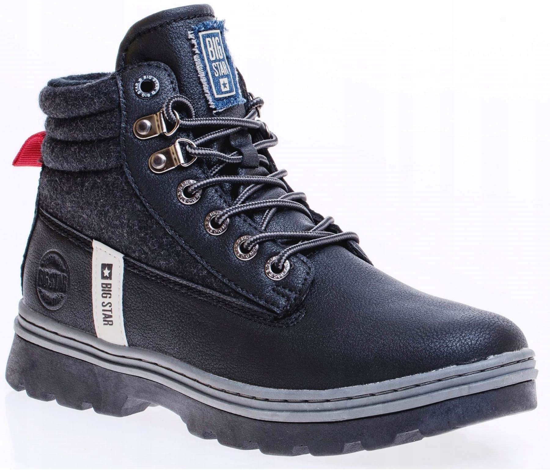 

Buty Męskie Big Star EE174044 Czarne Trapery