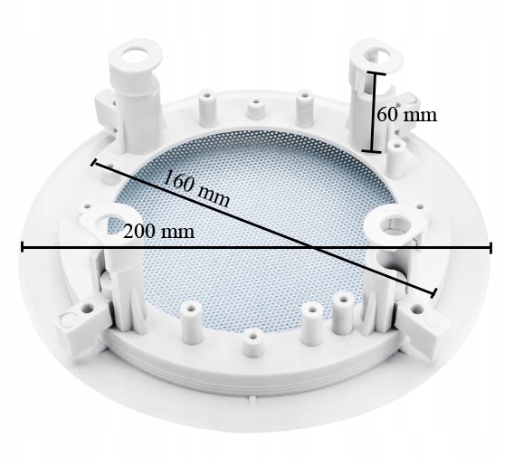 4 GŁOŚNIKI JBL 13cm NAGŁOŚNIENIE SUFITOWE RADIO WZMACNIACZ USB Moc znamionowa RMS 40 W