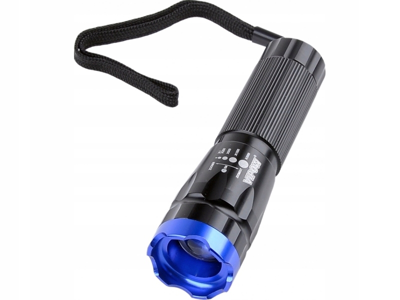 РУЧНИЙ ЛІХТАРИК СУПЕР ЯСКРАВИЙ VIP URZ0027 ЧОРНИЙ