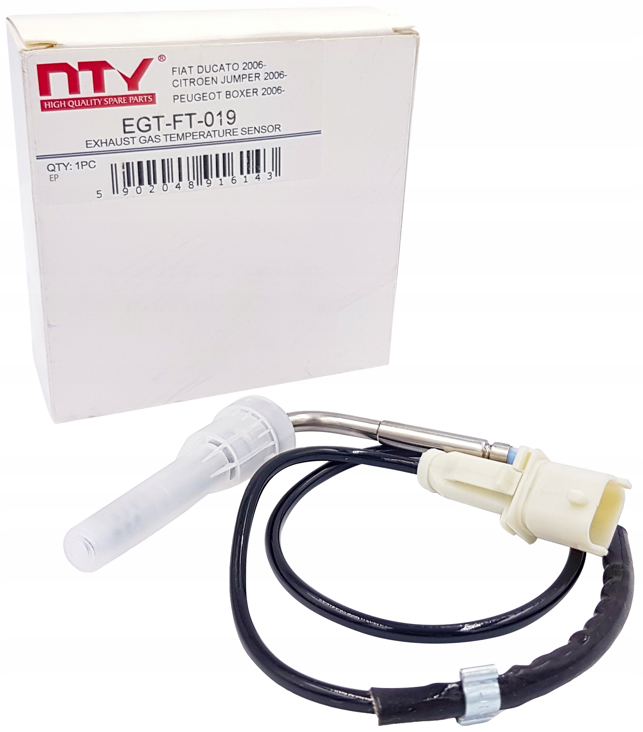 CZUJNIK TEMPERATURY SPALIN DO FIAT DUCATO 2006