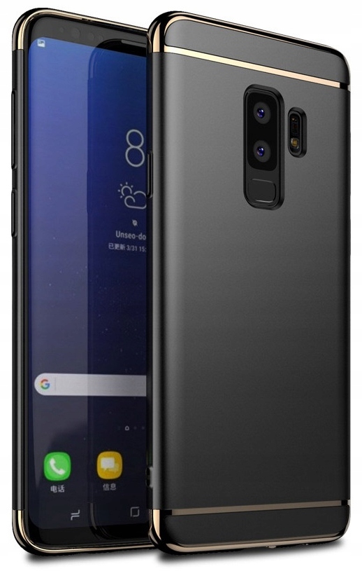 

Etui Do Samsung S9 3W1 Bumper Case+szkło