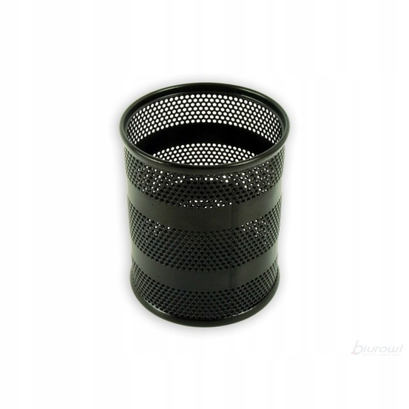 PRZYBORNIK DUŻY OKRĄGŁY CZARNY BV505-V